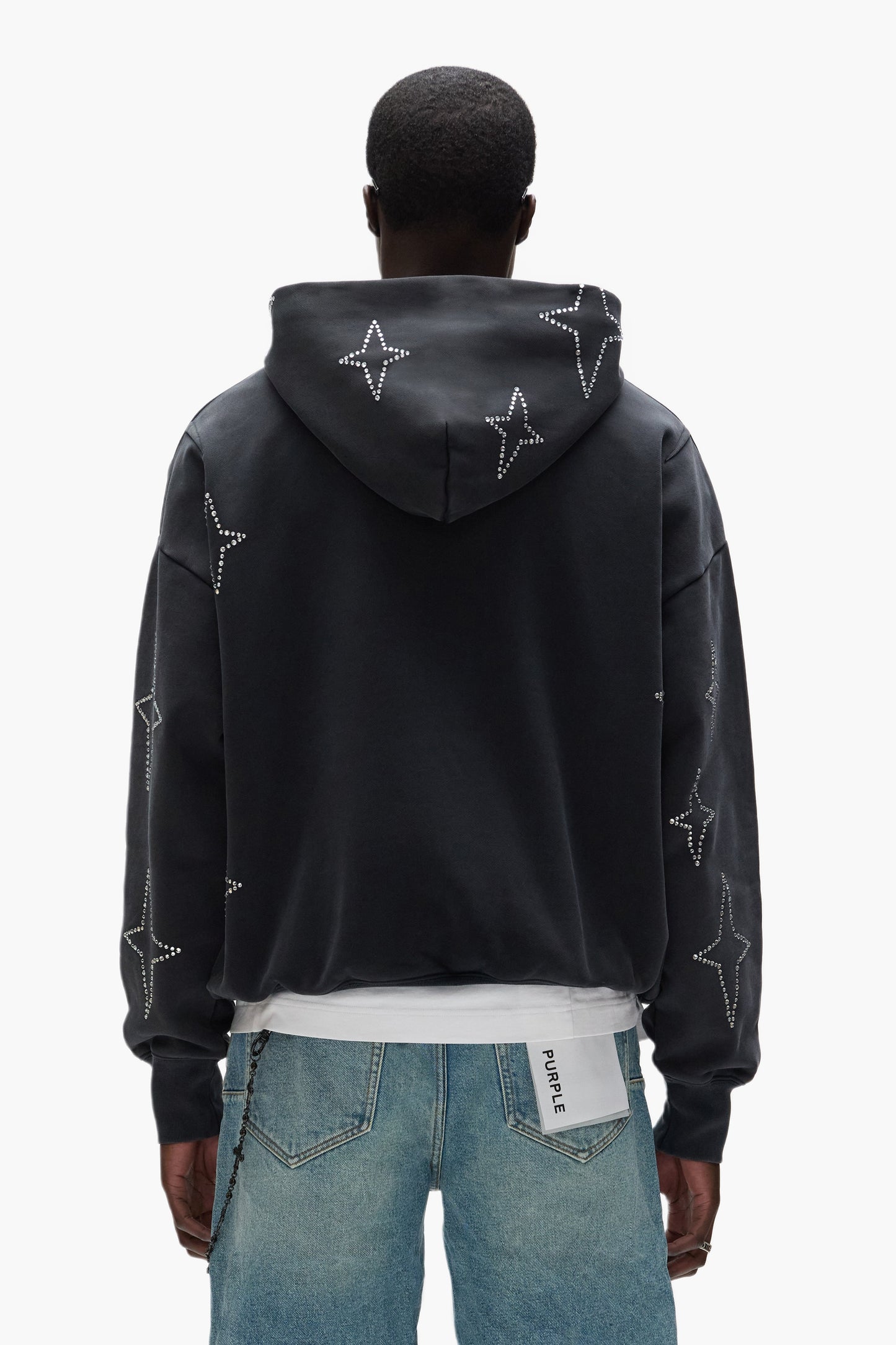 Stacked Crystal Stars Hoodie