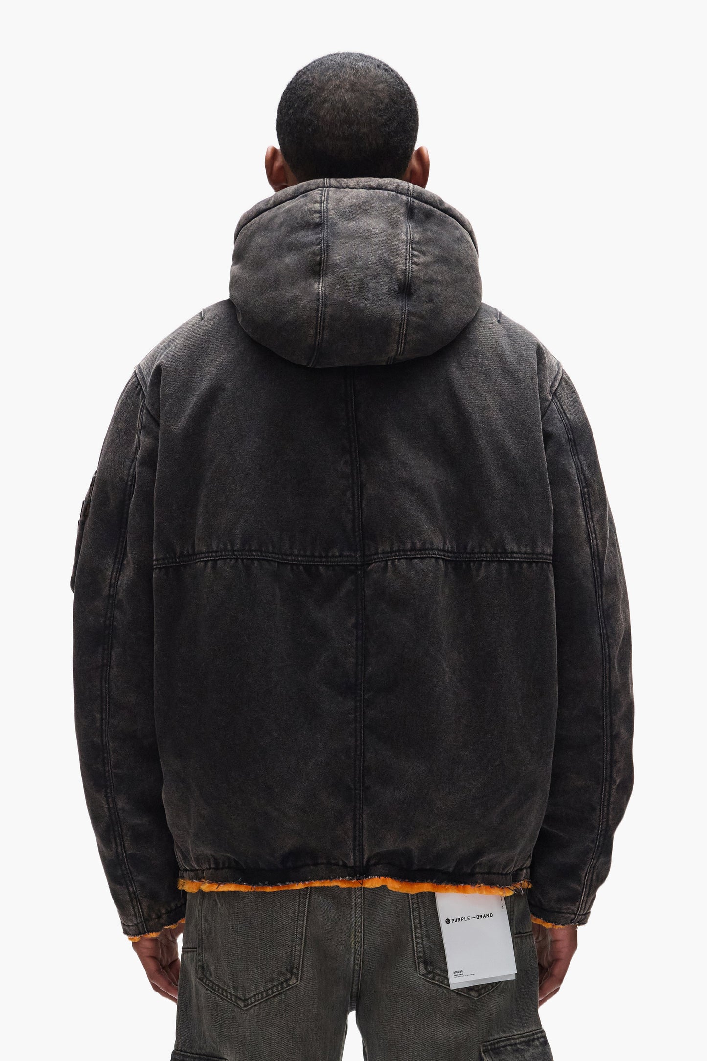 Purple X Alpha Industries Bomber
