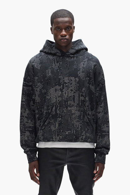 Studded Camo Hoodie