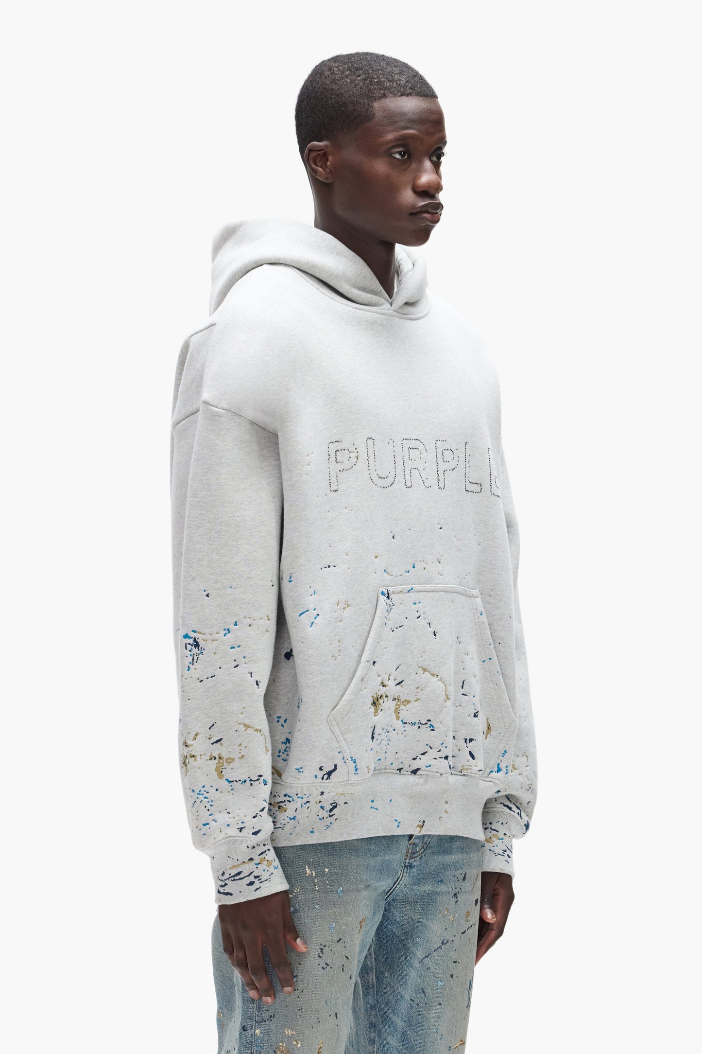 Studded Camo Hoodie