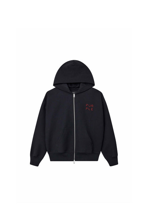 Split Zip Up Hoodie
