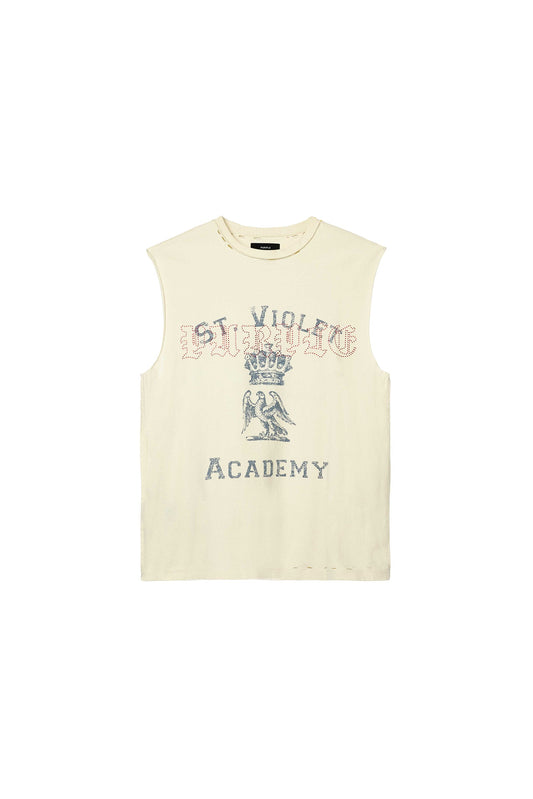 St. Violet Crystals Tank Top
