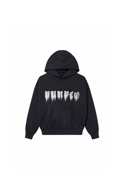 Smudged Gothic Hoodie