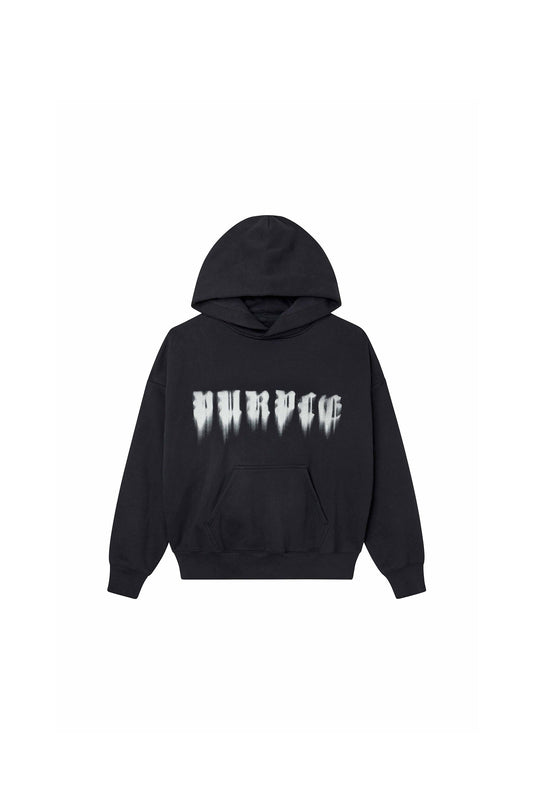 Smudged Gothic Hoodie
