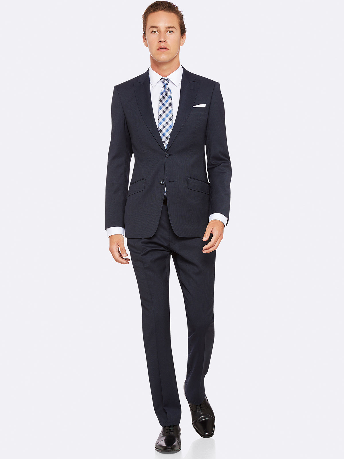 New Hopkins Peak Lapel Wool Jacketx