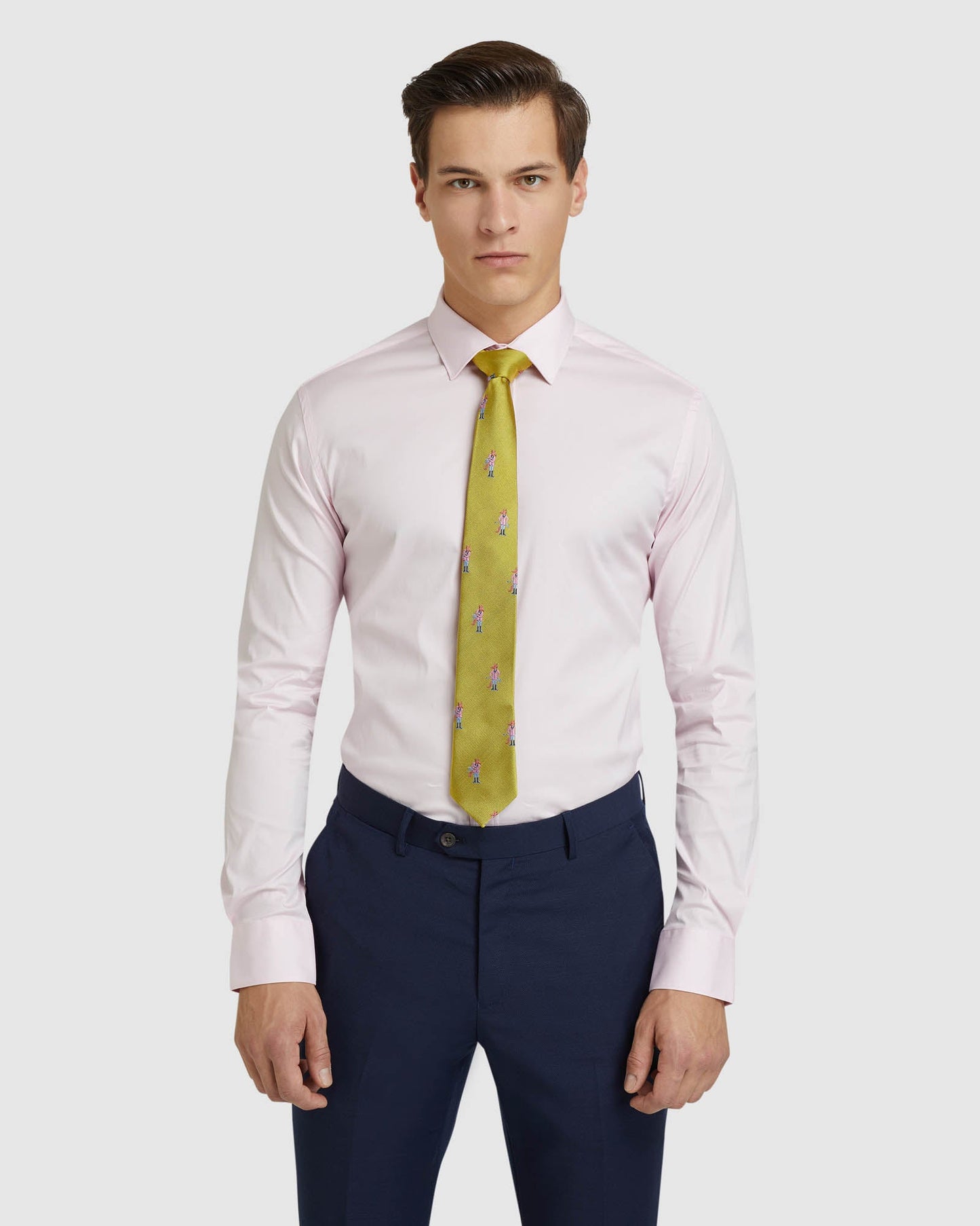 Pink Stretch Travel Shirt