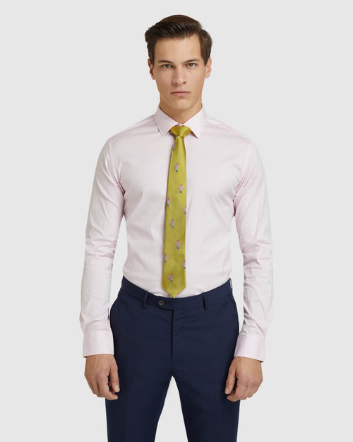 Pink Stretch Travel Shirt