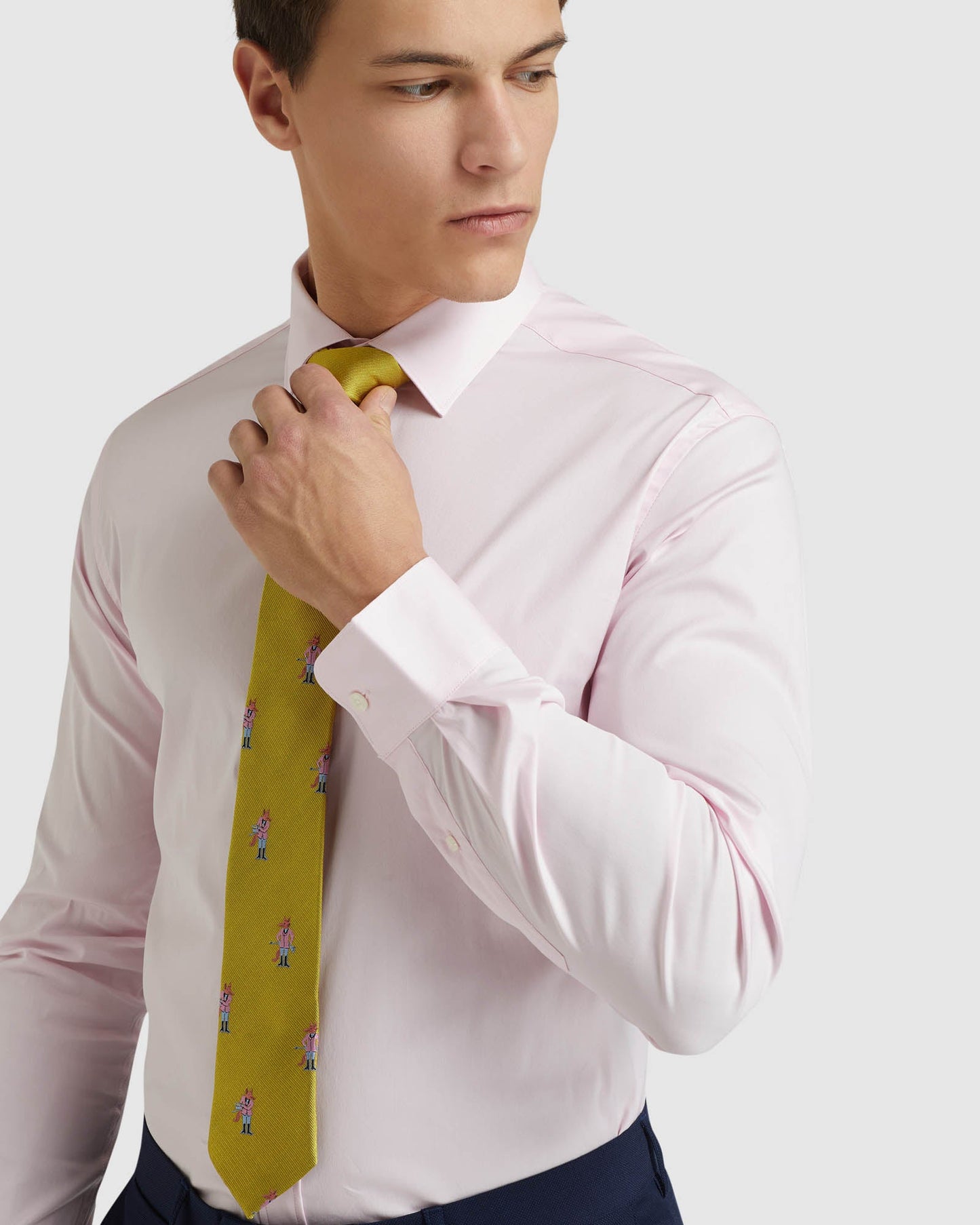 Pink Stretch Travel Shirt
