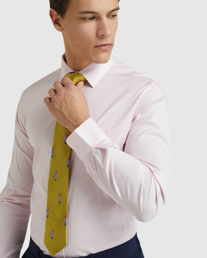 Pink Stretch Travel Shirt