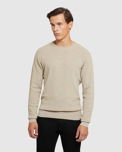 Sandy Crew Neck Textured Knit