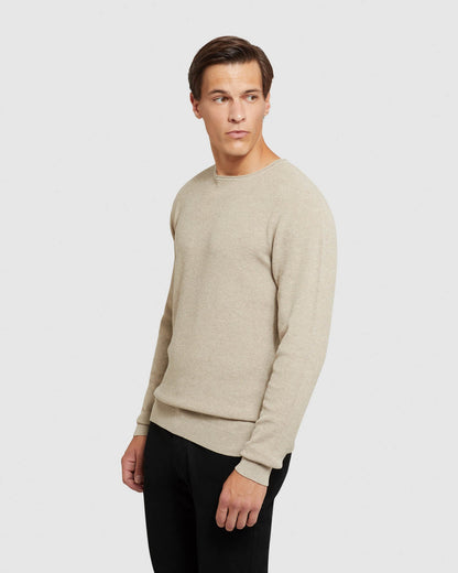 Sandy Crew Neck Textured Knit