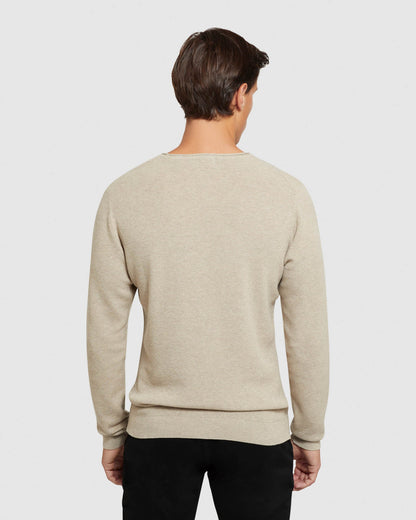 Sandy Crew Neck Textured Knit