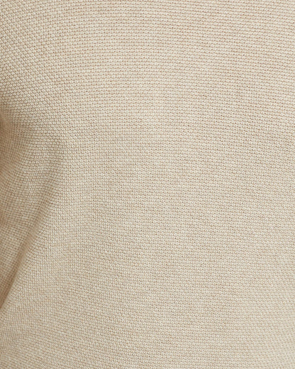 Sandy Crew Neck Textured Knit