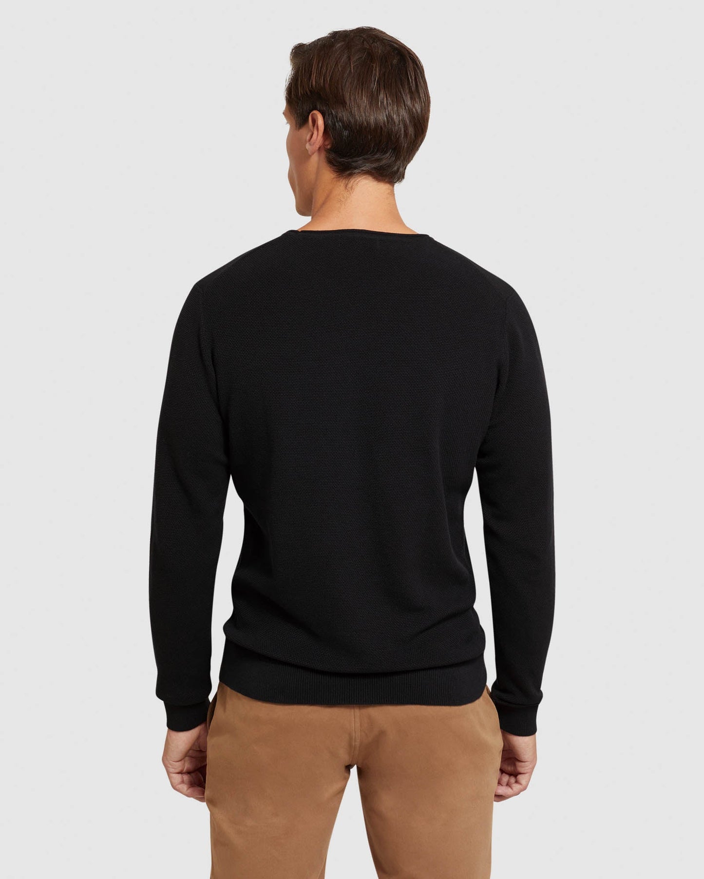 Sandy Crew Neck Textured Knit