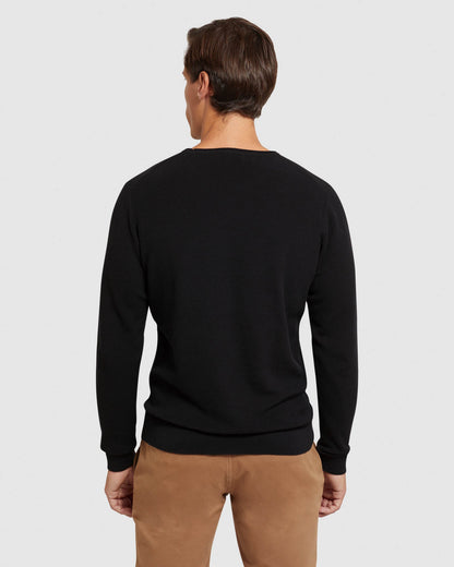 Sandy Crew Neck Textured Knit