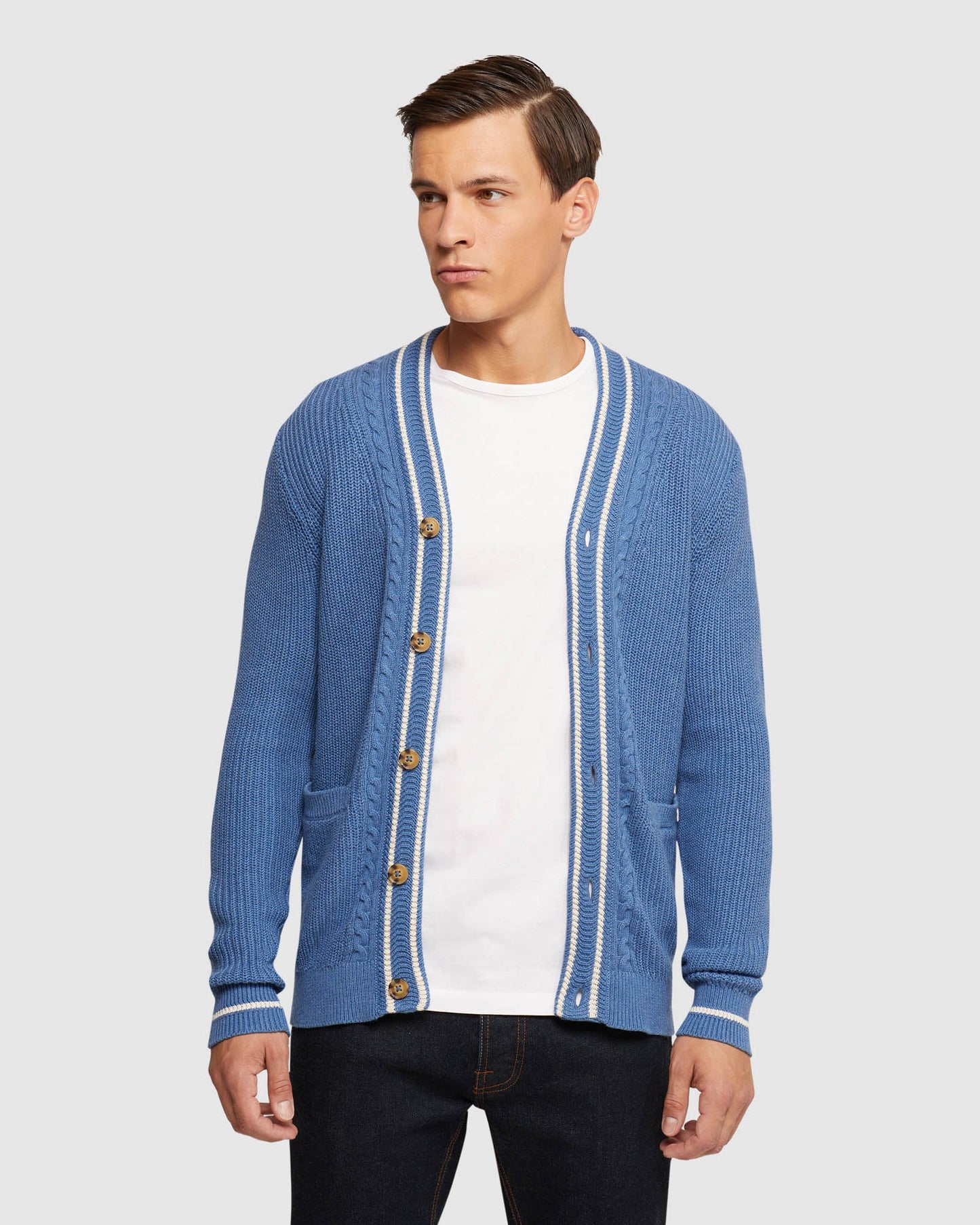 Cavill Cable Cardigan