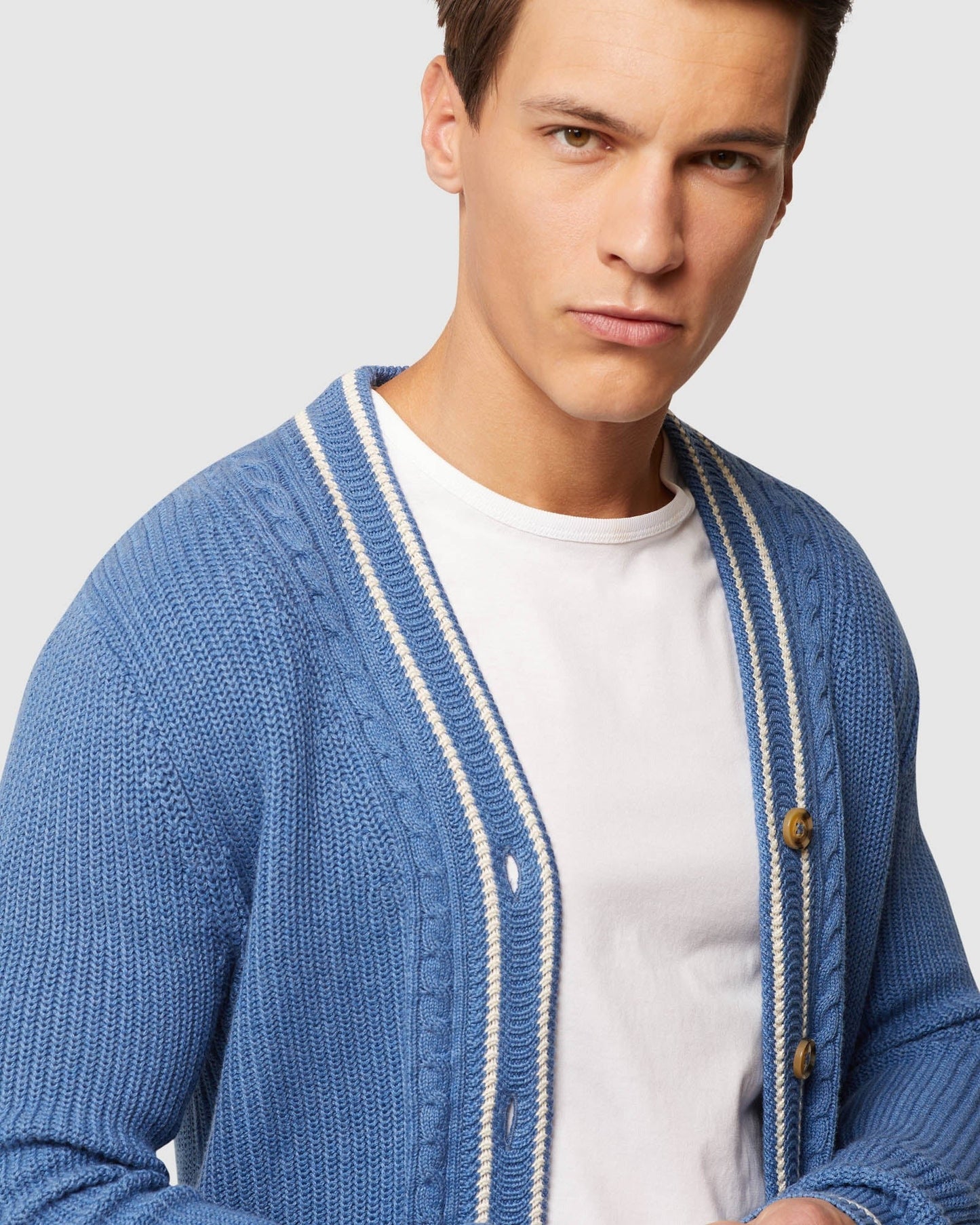 Cavill Cable Cardigan