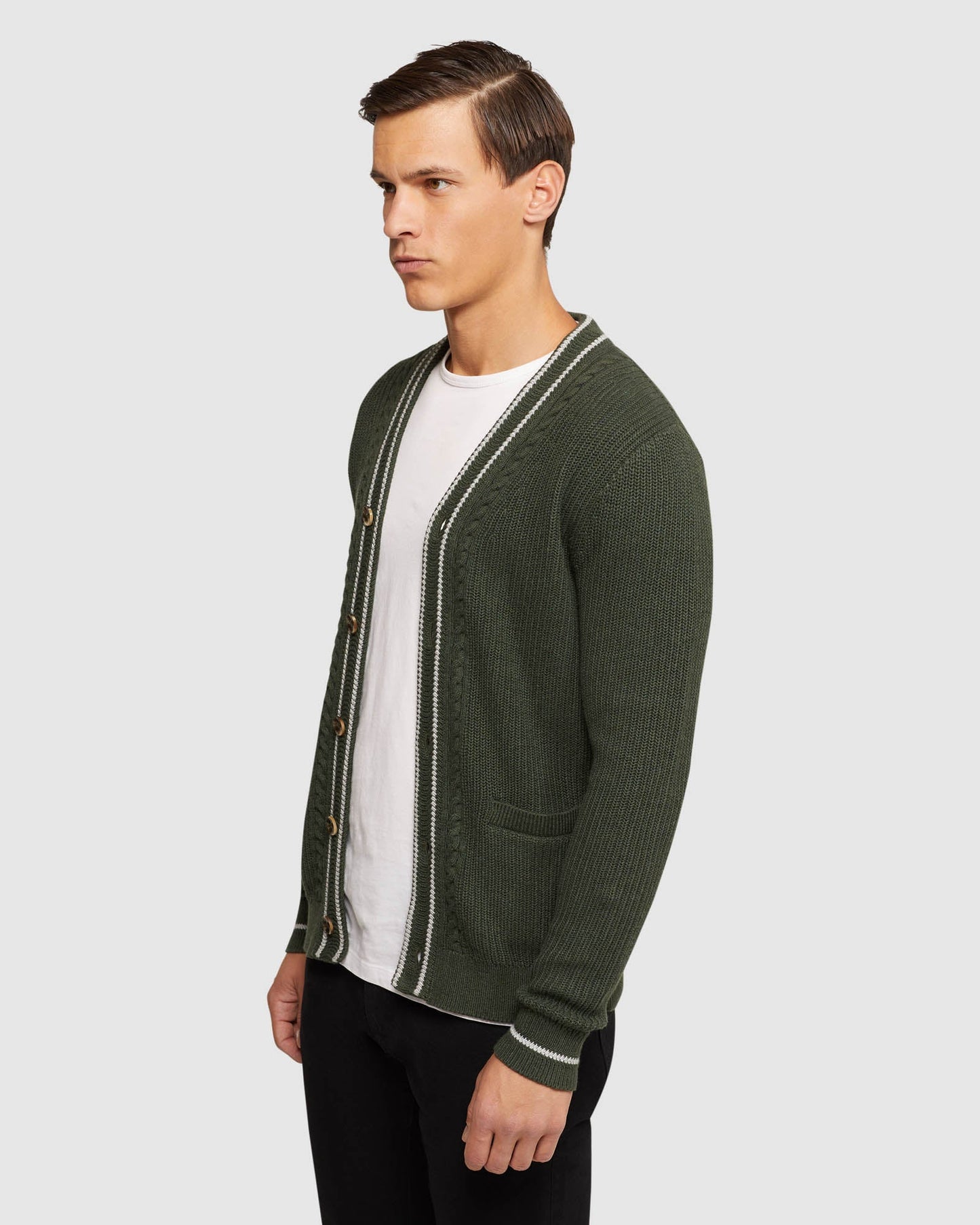 Cavill Cable Cardigan