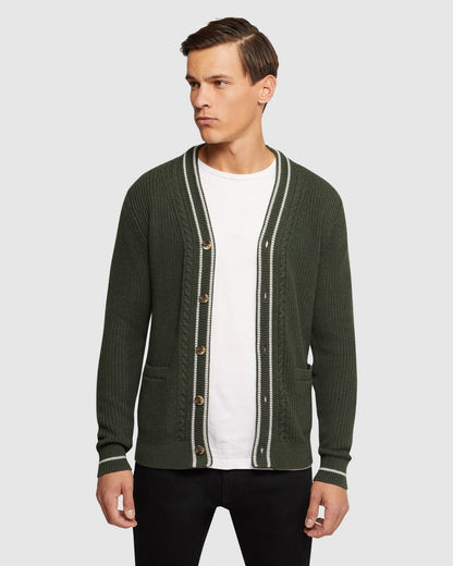 Cavill Cable Cardigan
