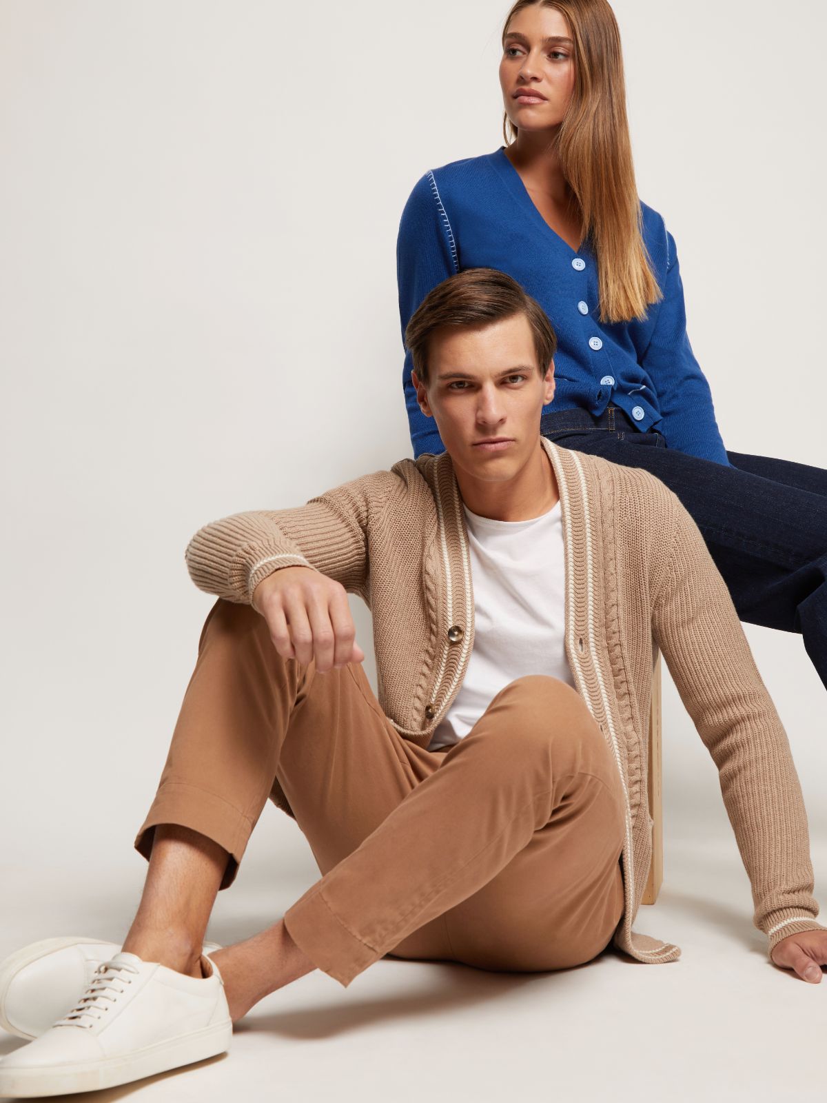 Cavill Cable Cardigan