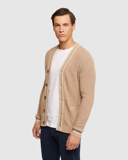 Cavill Cable Cardigan