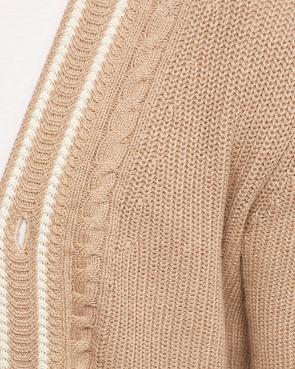 Cavill Cable Cardigan