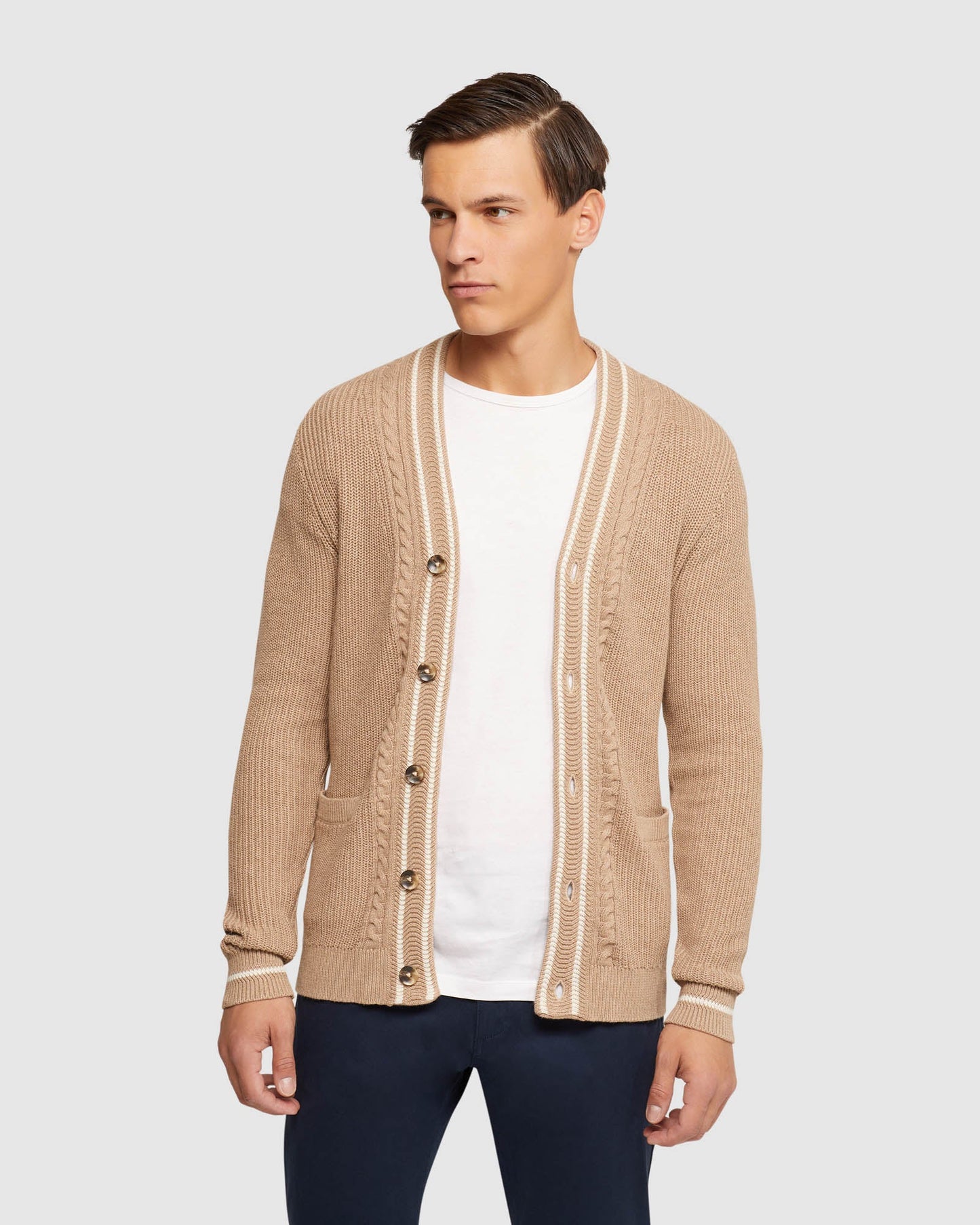 Cavill Cable Cardigan