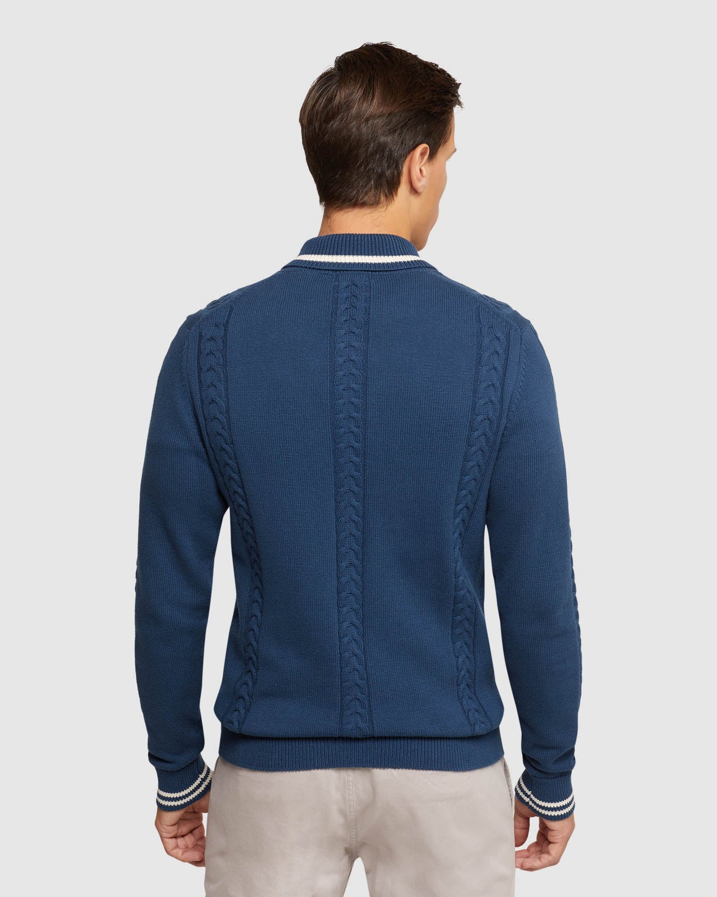 Milo Collared Knit Pullover