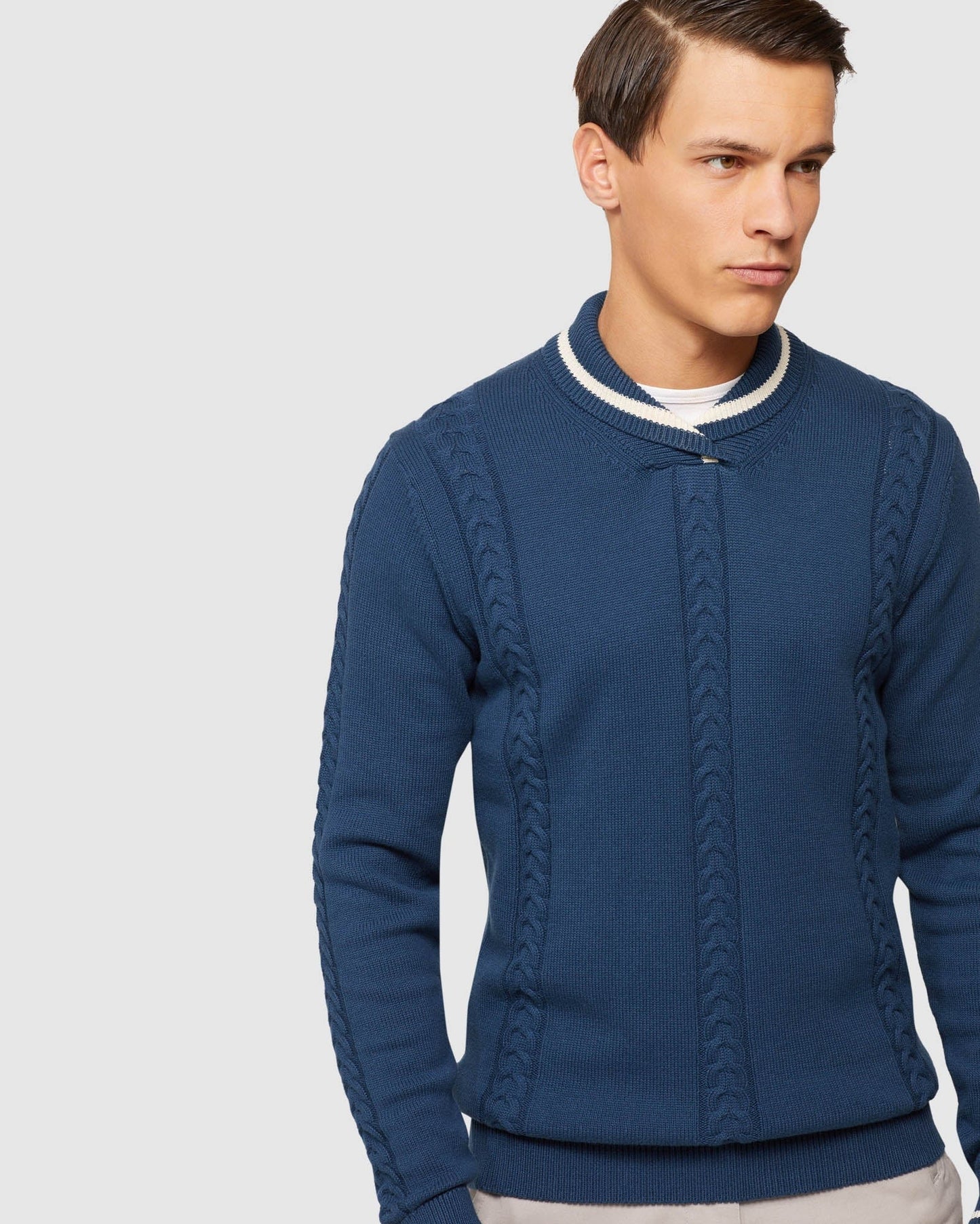Milo Collared Knit Pullover