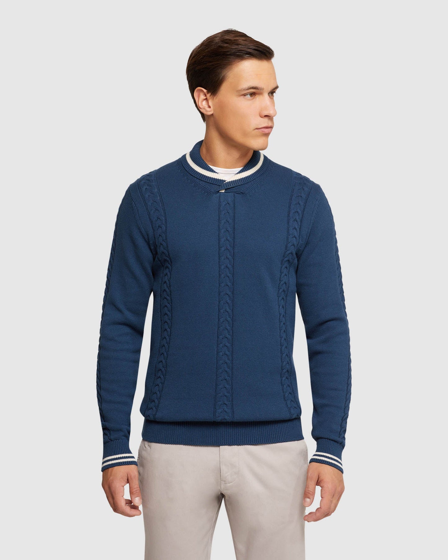 Milo Collared Knit Pullover