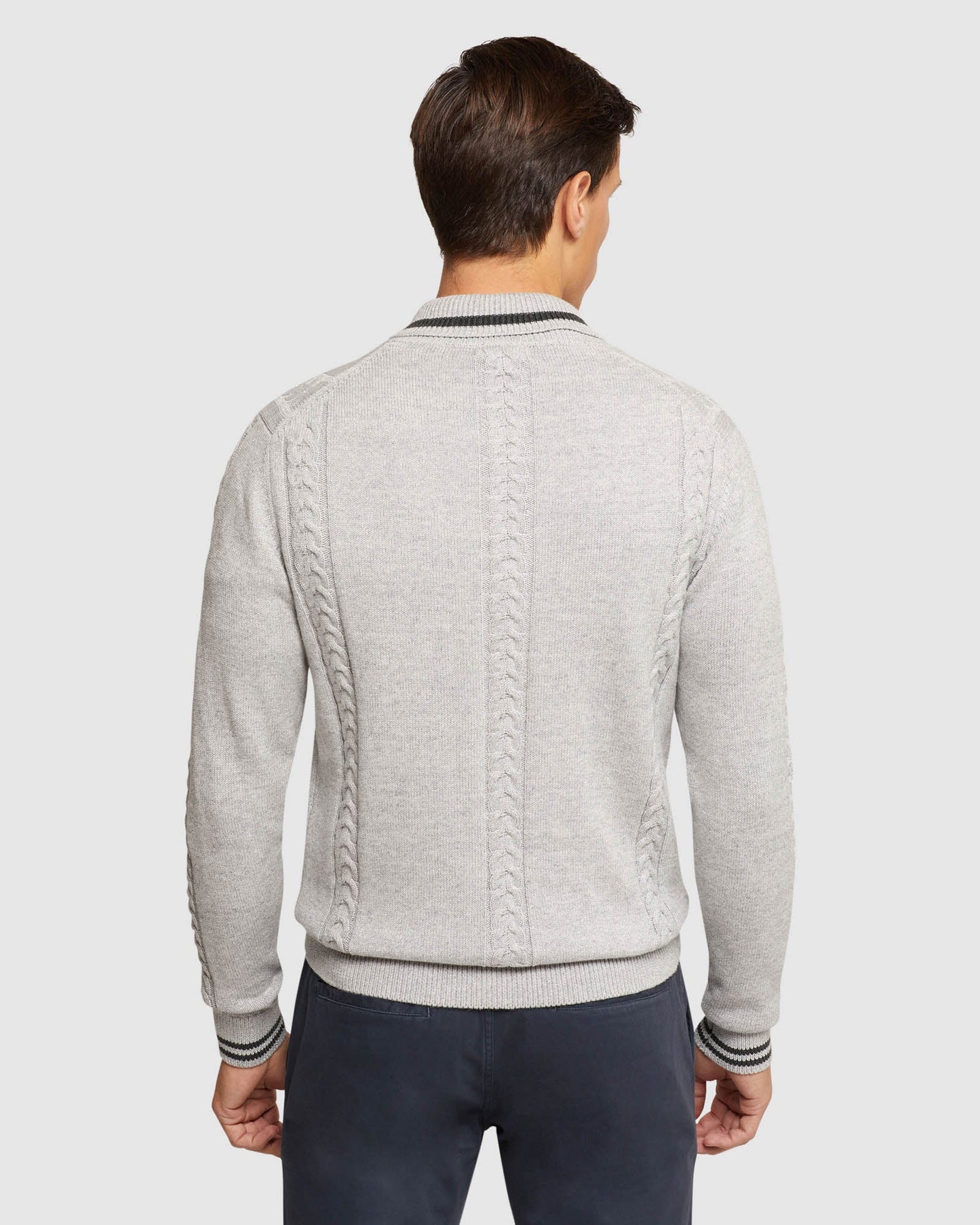 Milo Collared Knit Pullover