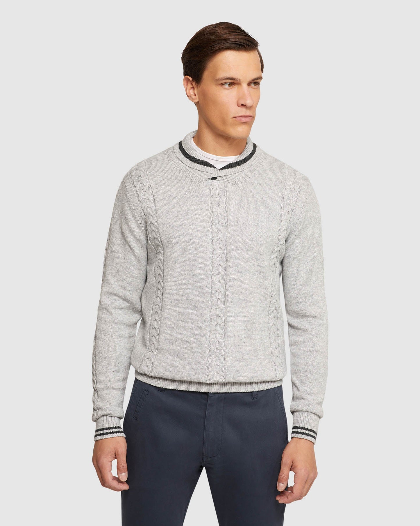 Milo Collared Knit Pullover