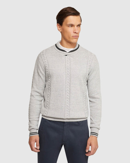 Milo Collared Knit Pullover