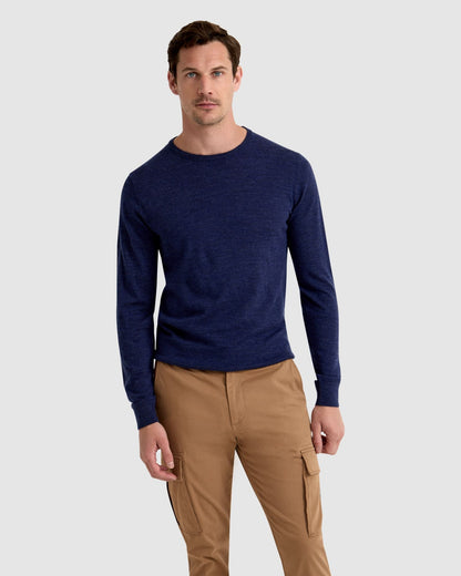 Merino Crew Neck Knitted Pullover
