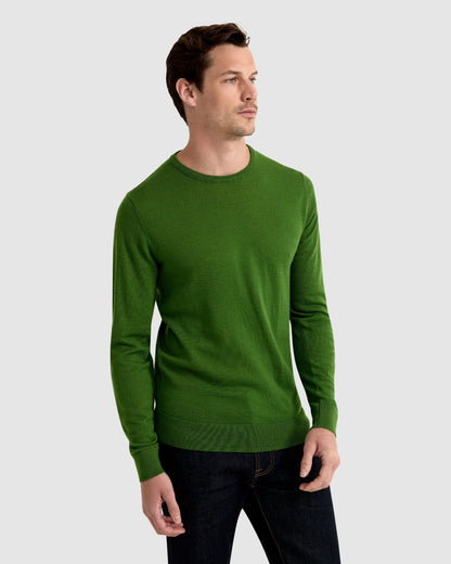 Merino Crew Neck Knitted Pullover