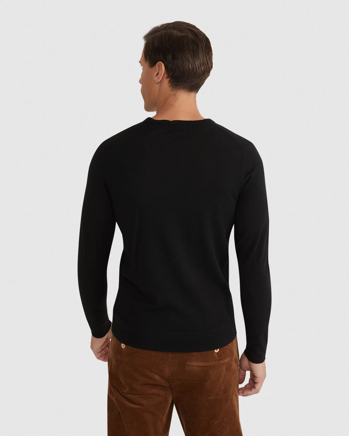 Merino Crew Neck Knitted Pullover