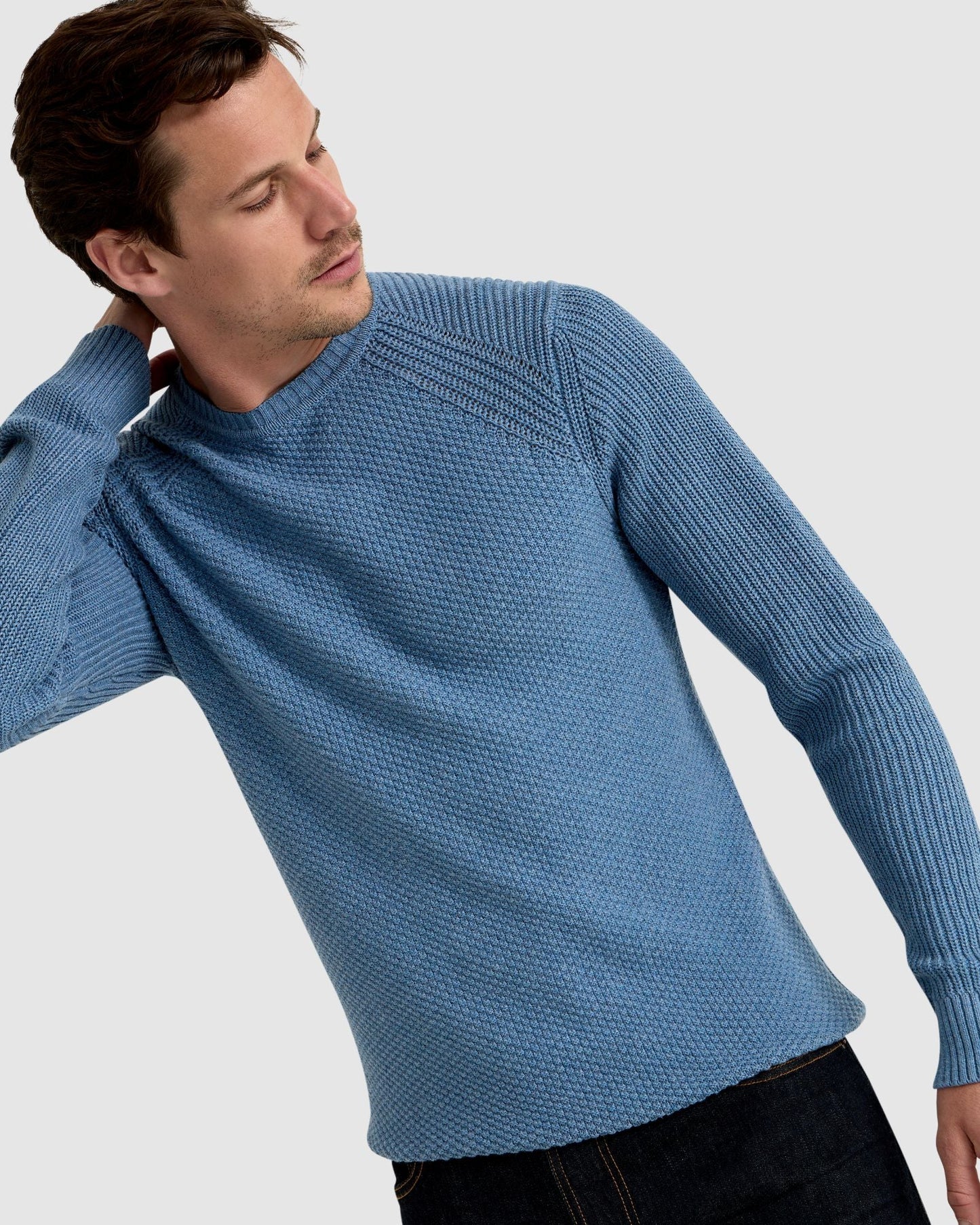Bruno Cotton Crew Neck Pullover