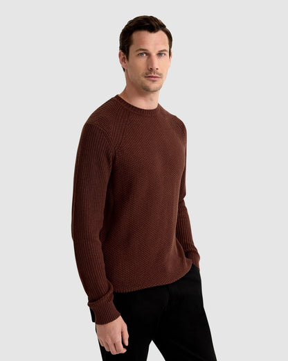 Bruno Cotton Crew Neck Pullover