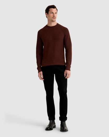 Bruno Cotton Crew Neck Pullover