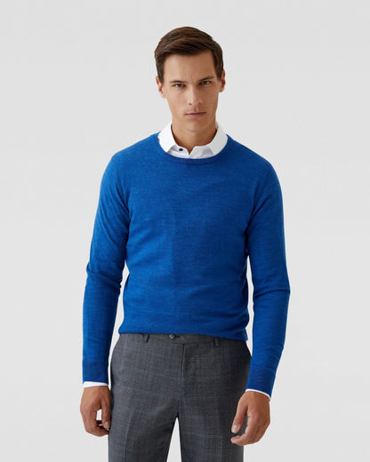 Crew Neck Merino Wool Knit