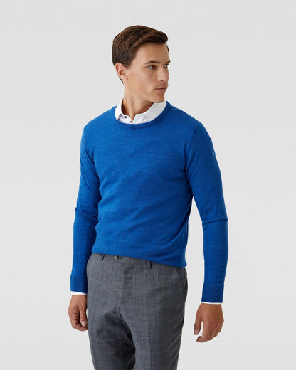 Crew Neck Merino Wool Knit