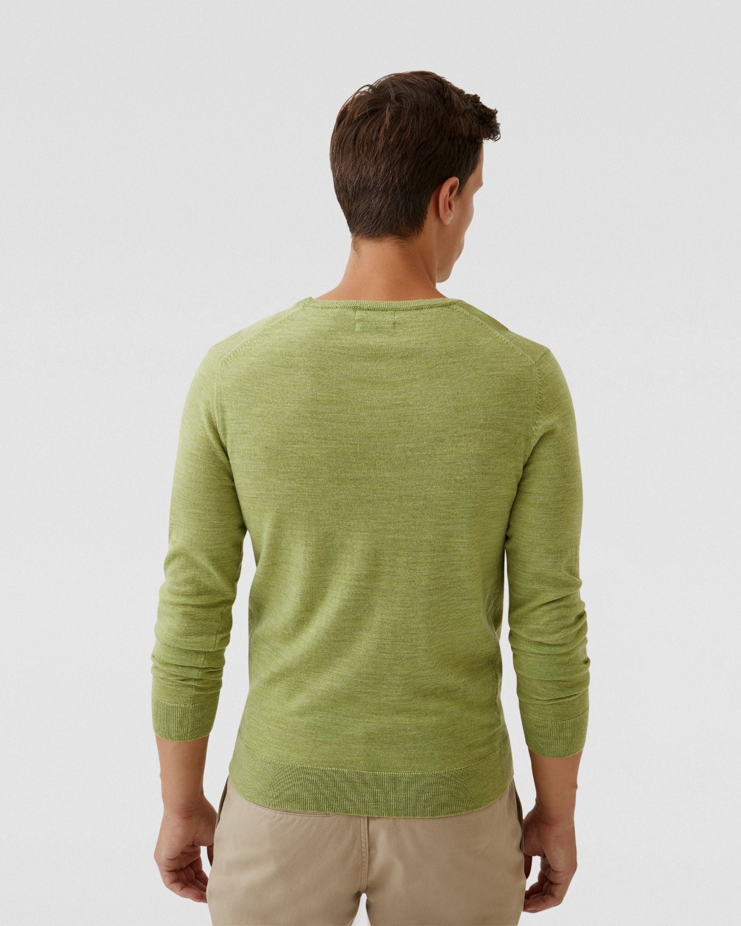 Crew Neck Merino Wool Knit