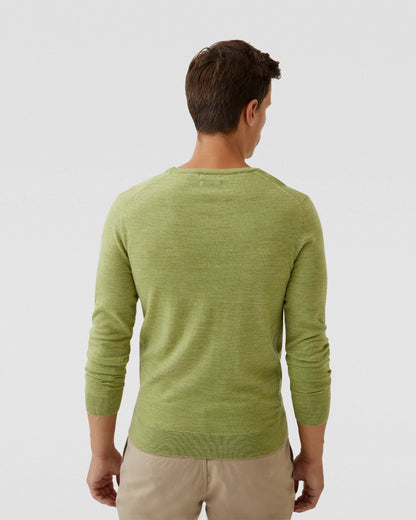 Crew Neck Merino Wool Knit