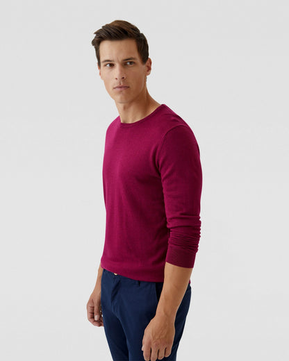 Crew Neck Merino Wool Knit
