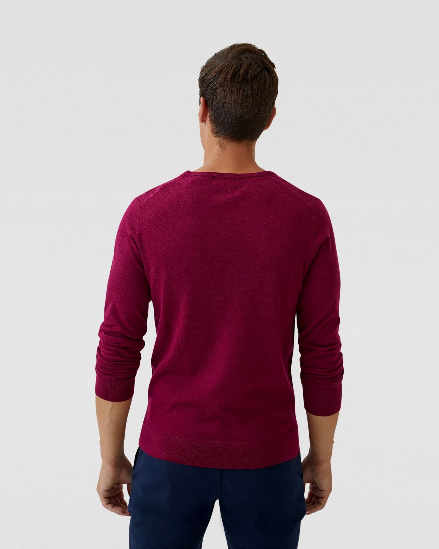 Crew Neck Merino Wool Knit