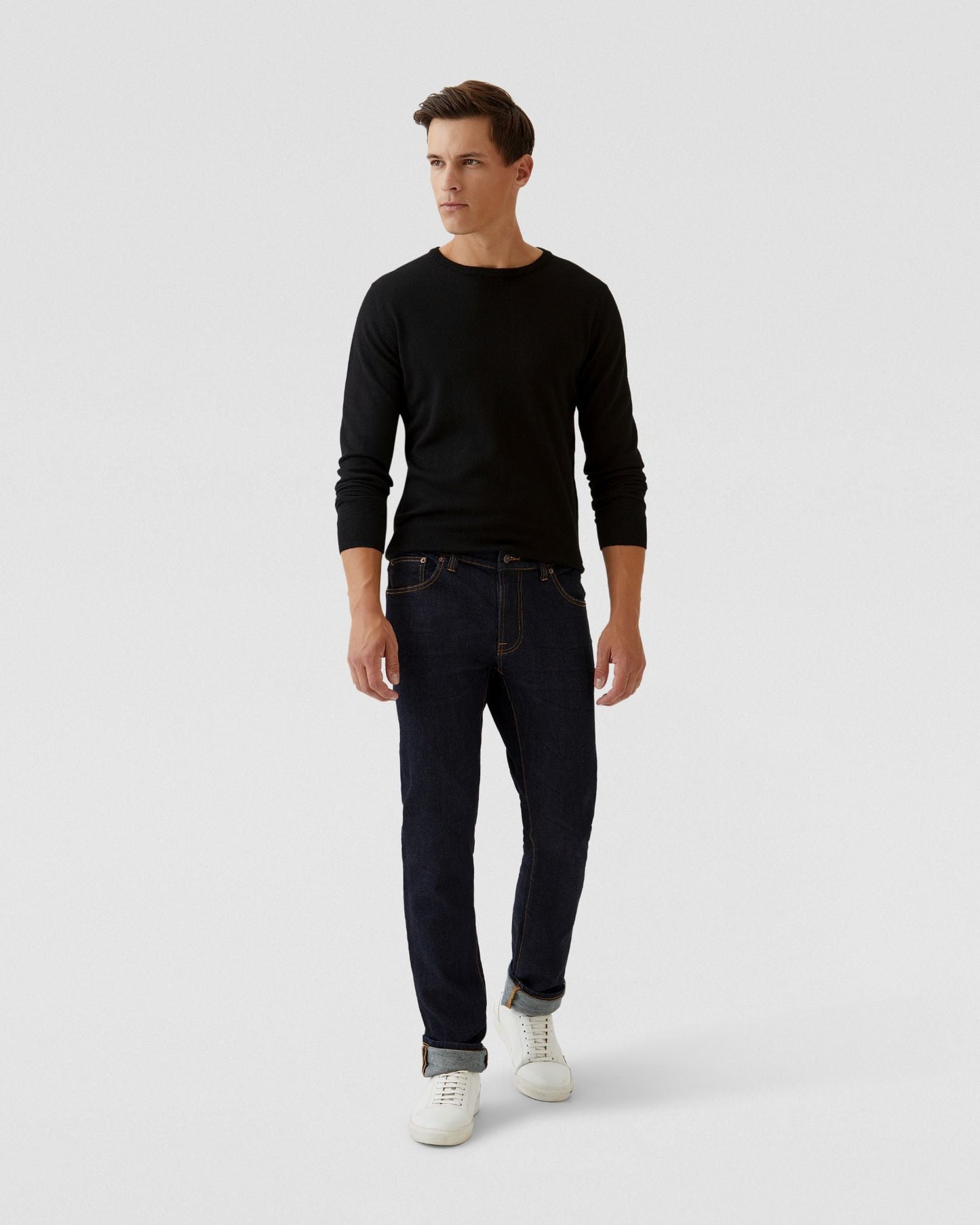 Crew Neck Merino Wool Knit
