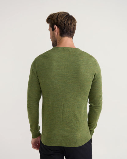 Basic V-Neck Pure Wool Pullover
