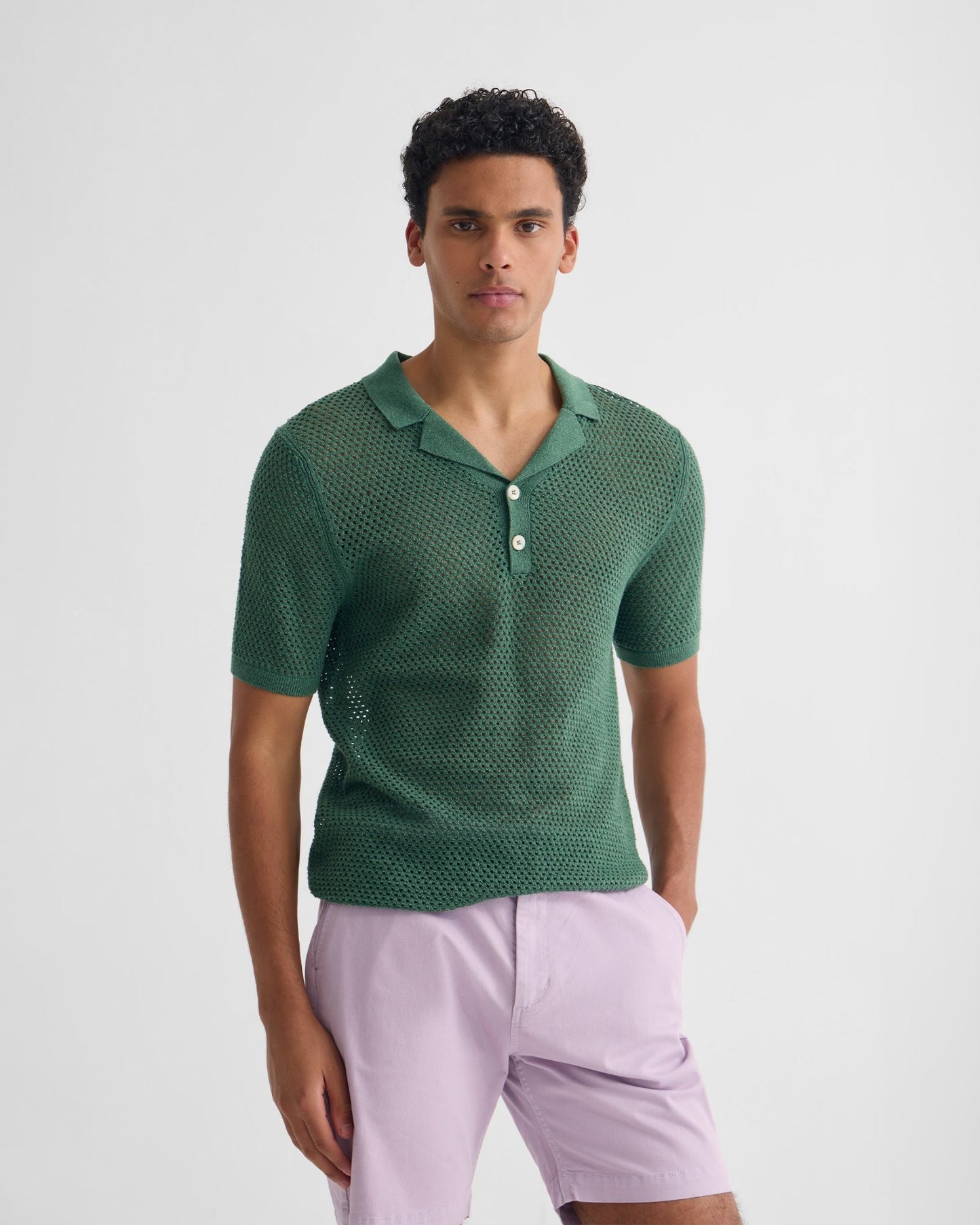 Lane Knitted Polo