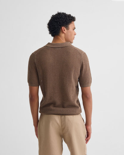 Lane Knitted Polo