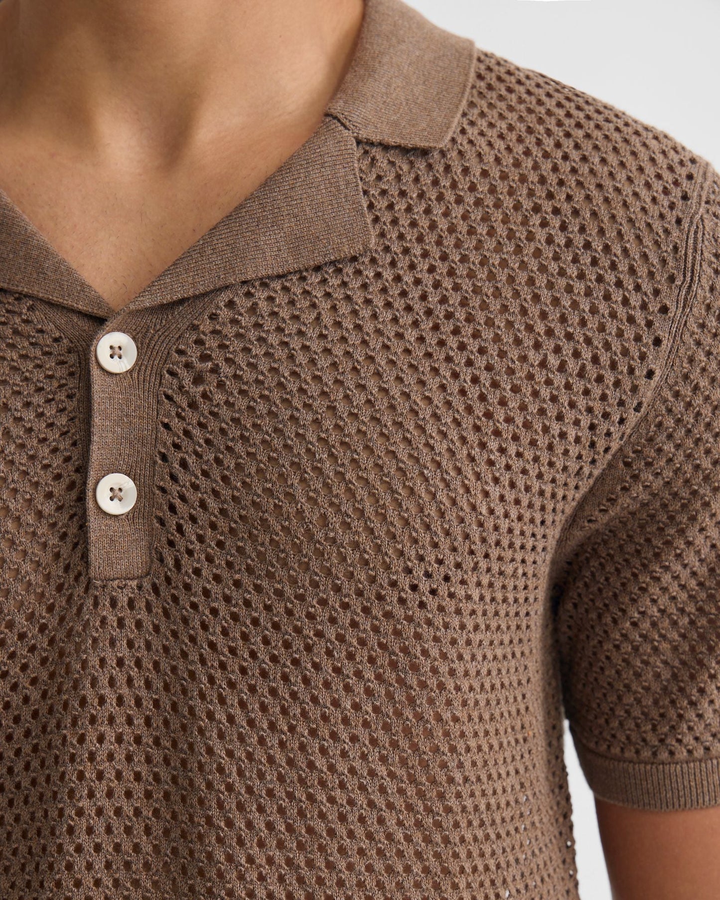 Lane Knitted Polo